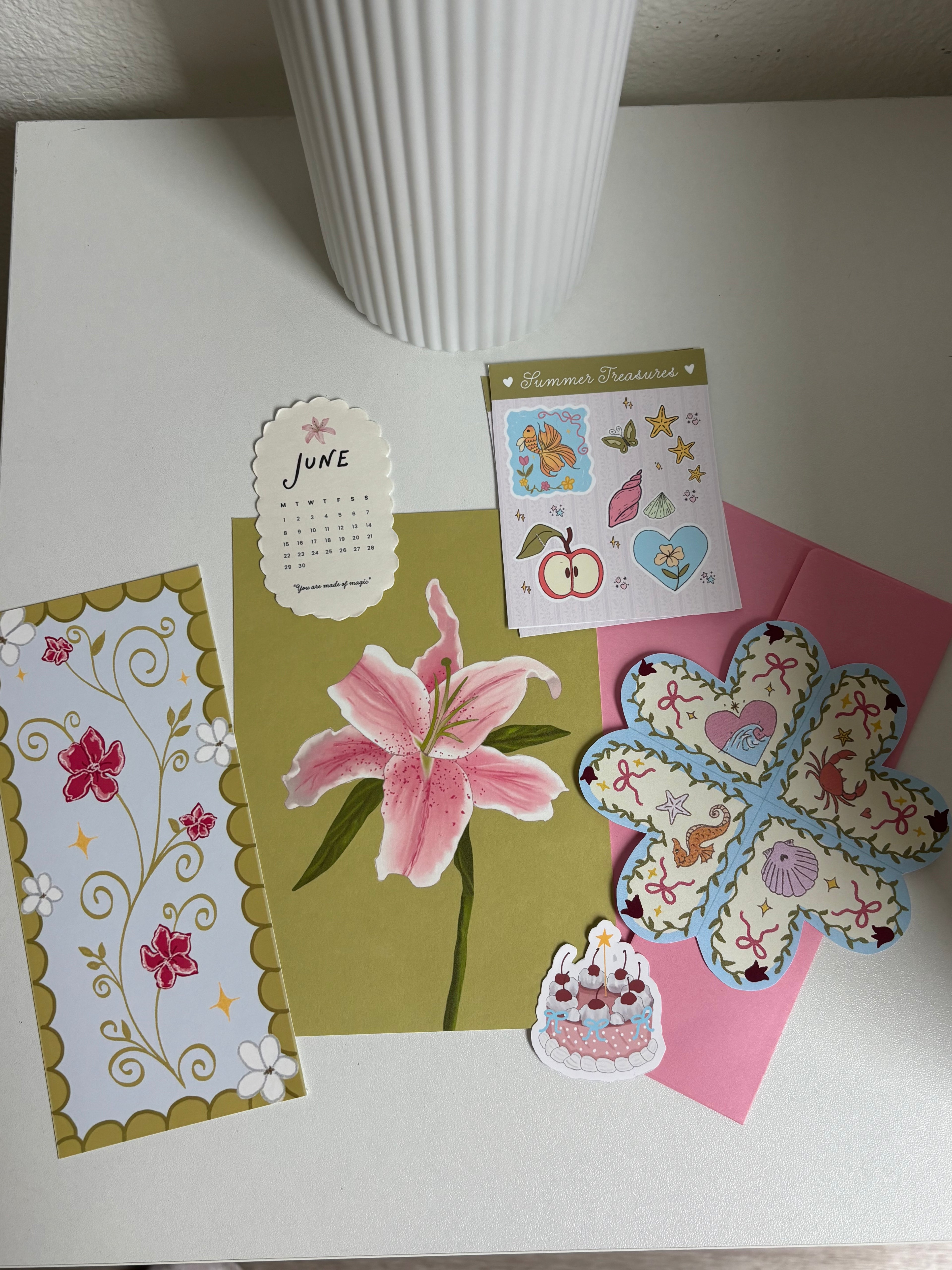 Tropical Tides — July 2026 Softly Mail Club